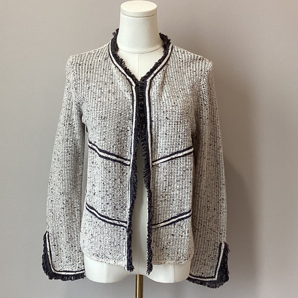 Nic + Zoe All Angles Tweed Cardigan - Size PM - Picture 3 of 10